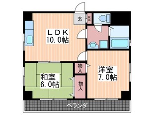 リブレシティーの物件間取画像